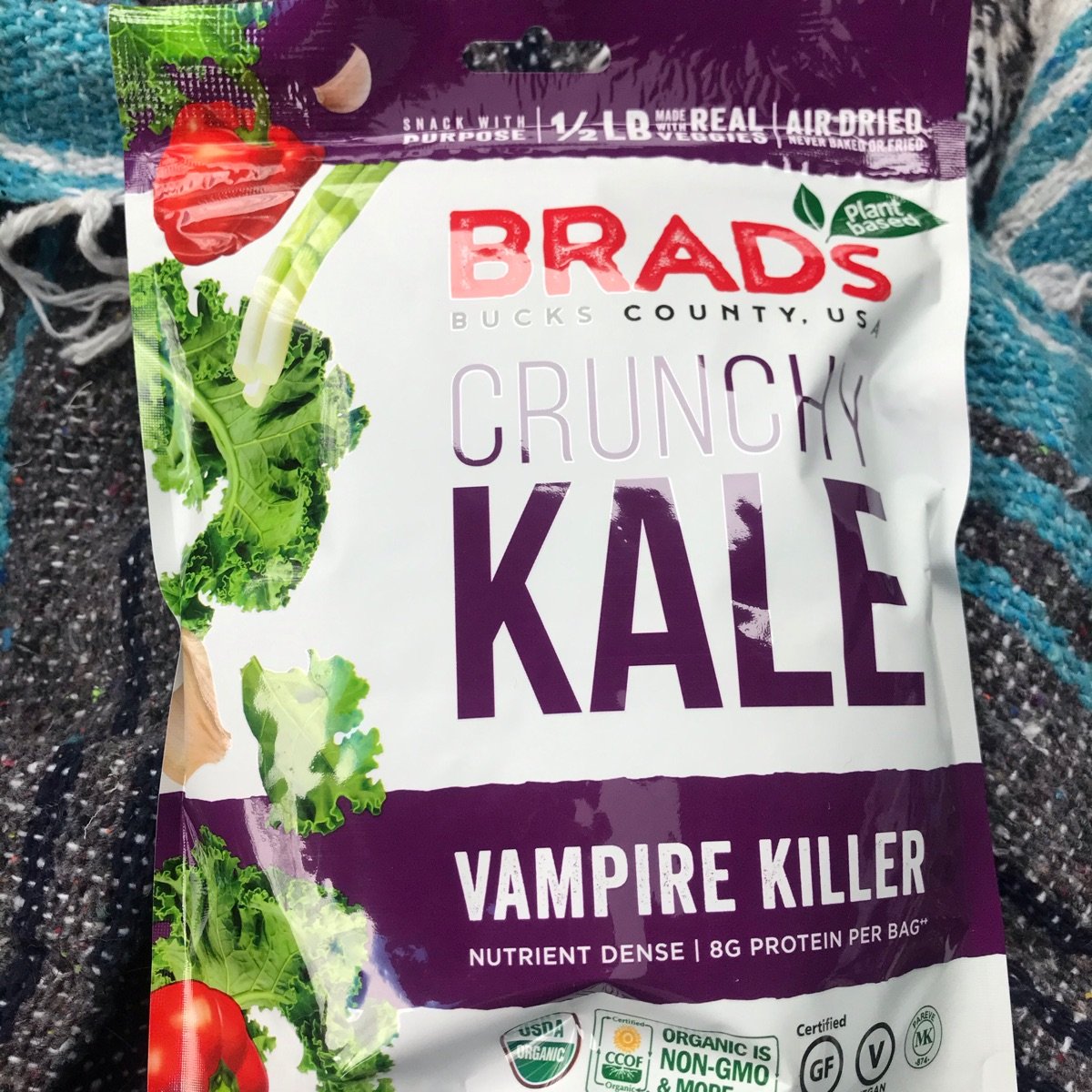 Brad’s Plant Based Crunchy Kale Chips Vampire Killer Reviews abillion