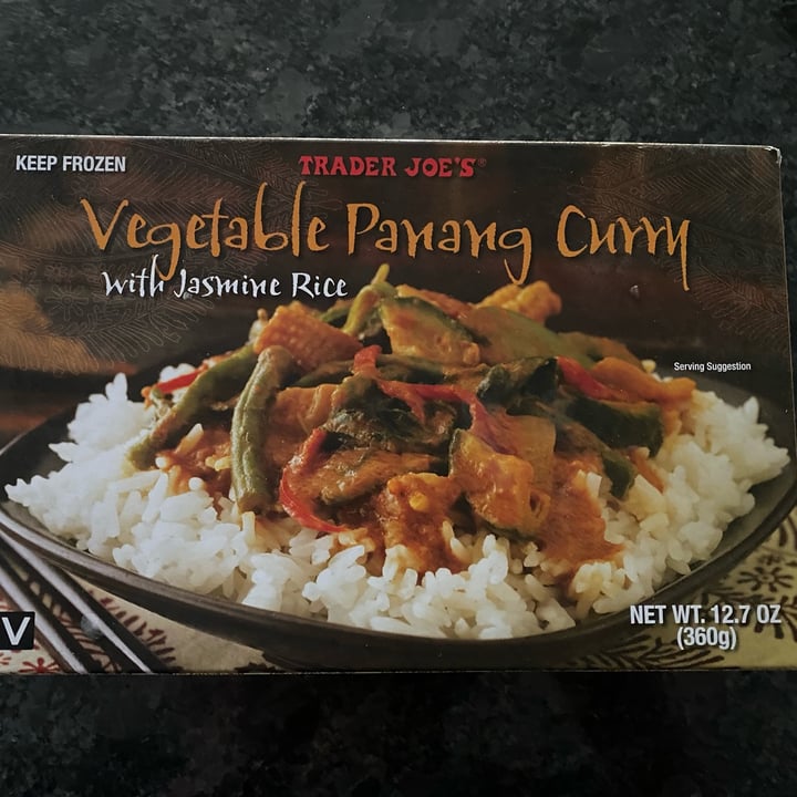 photo of Trader Joe's Vegetable Panang Curry with Jasmine Rice shared by @jackz95 on  09 Dec 2021 - review