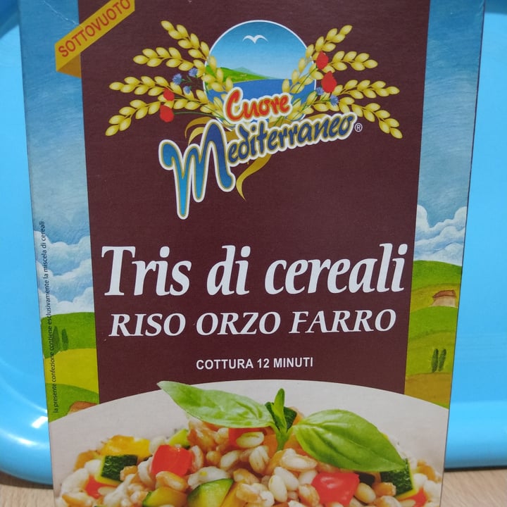 photo of Cuore Mediterráneo Tris di cereali Riso Orzo Farro shared by @patchouli87 on  13 Mar 2022 - review