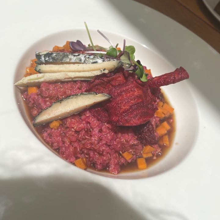 review photo of Re Organic. Restaurante 100% ecológico. Beetroot Quinotto shared by @andjelakida on 08 Aug 2021 - review
