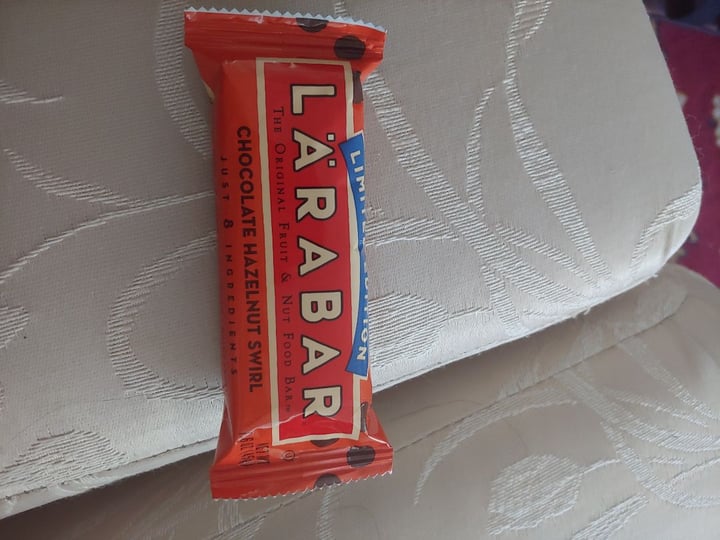 photo of Larabar Chocolate Hazelnut Swirl shared by @vecanter on  28 May 2019 - review
