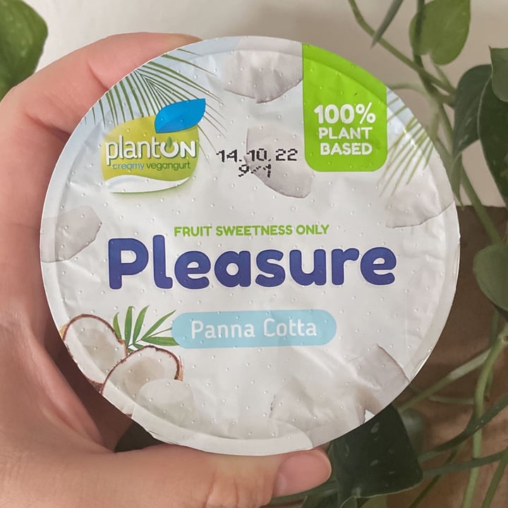 photo of Planton Panna Cotta Pleasure coconut yogurt shared by @sgretel on  28 Sep 2022 - review