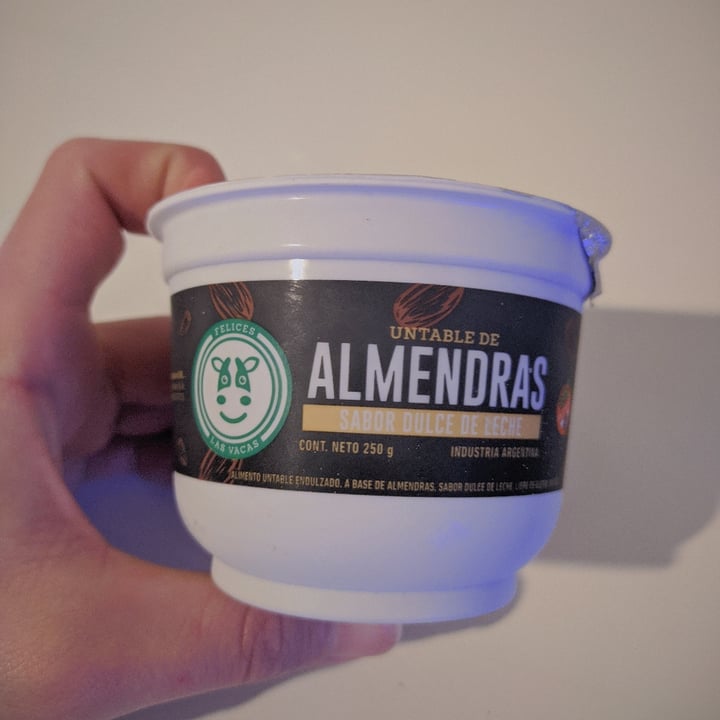 photo of Felices Las Vacas Untable de Almendra Clasico shared by @lucasdavezac on  06 Aug 2021 - review