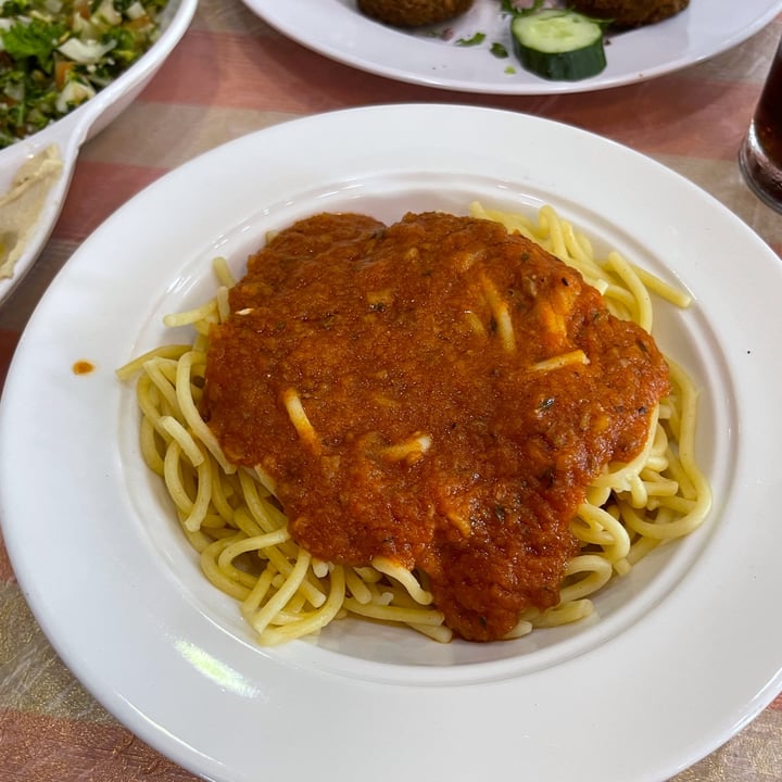 photo of Restoran Star Hadramout Spaghetti in Tomato Sauce shared by @mehmehrene on  16 Sep 2022 - review