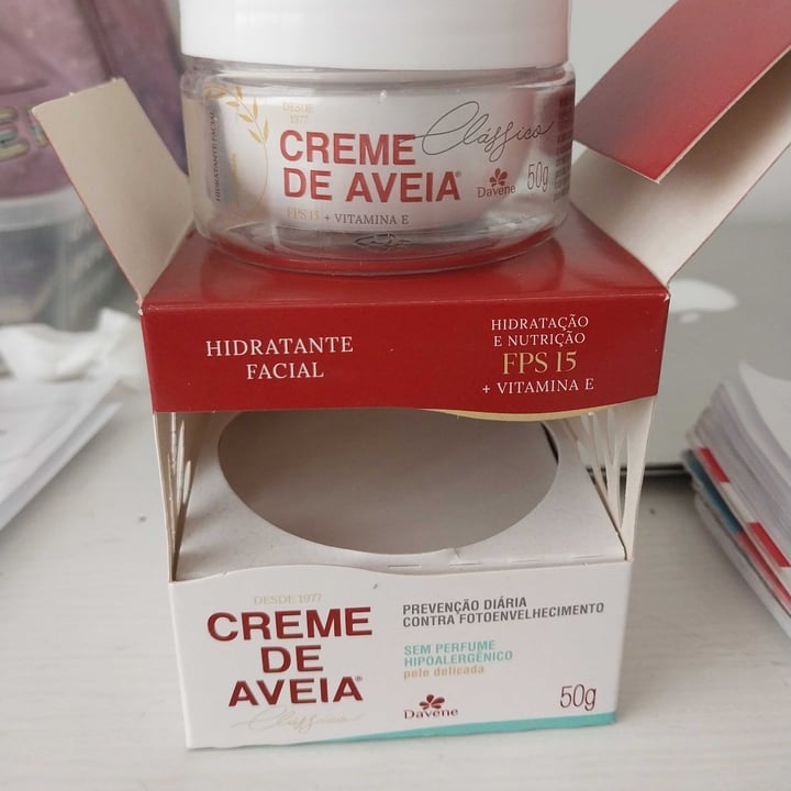 photo of Davene Creme Facial de Aveia shared by @mealex13 on  27 Oct 2022 - review