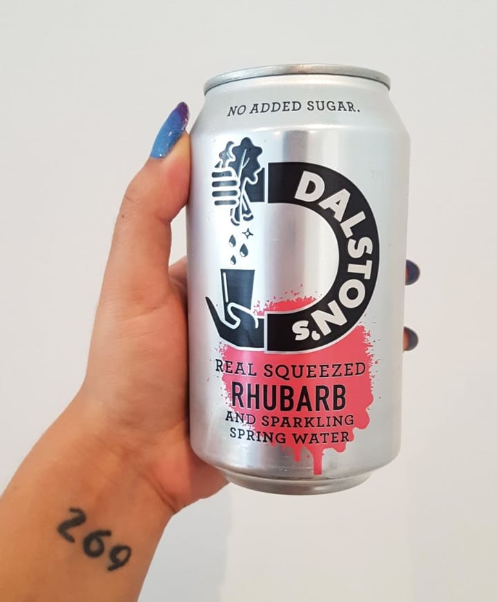 photo of Dalston's Soda Company Rhubarb and Sparking Spring Water shared by @purplelilpixie on  12 Apr 2020 - review