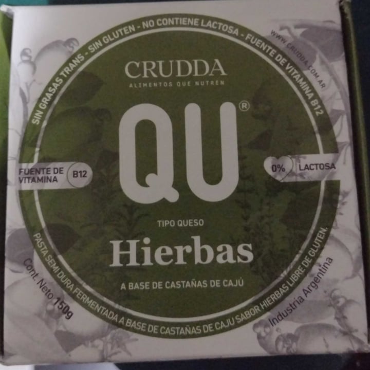 photo of Crudda Queso con Hierbas a Base de Castañas de Caju shared by @ursula on  18 Mar 2022 - review