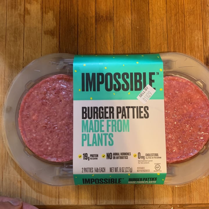photo of Impossible Foods Impossible Burger Patties shared by @miandad on  23 Jan 2021 - review