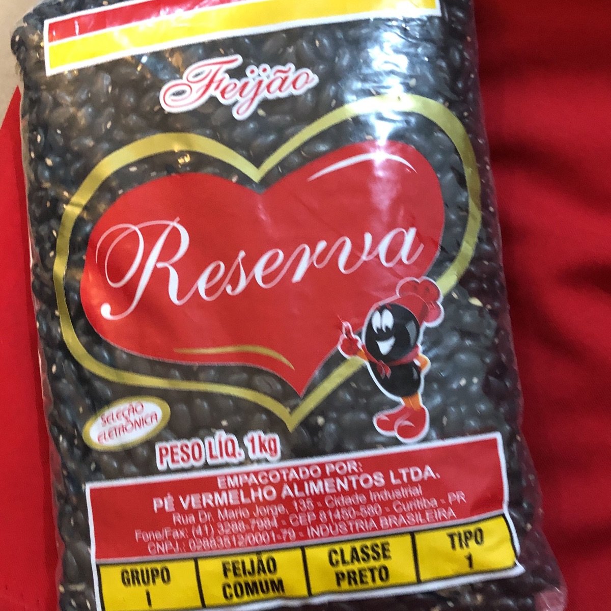 Feijão Preto Tipo 1 Reserva 1kg