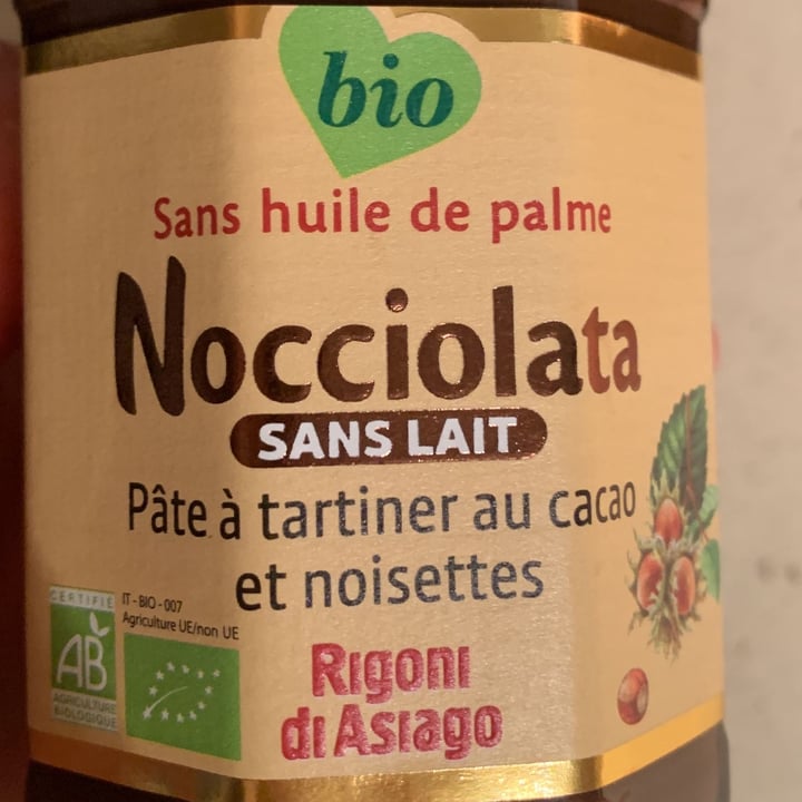 photo of Rigoni di Asiago Nocciolata Dairy Free Hazelnut Spread with Cocoa shared by @vittoria2022 on  05 May 2022 - review
