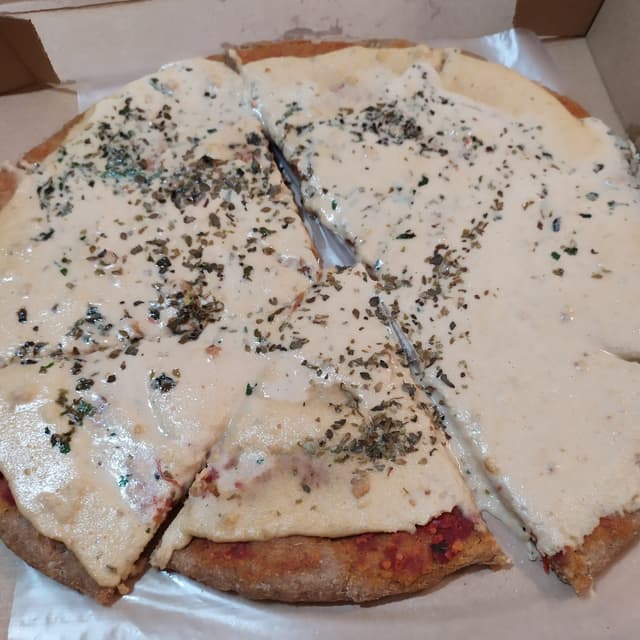 Foto del piatto “Pizza integral de muzza vegana”
