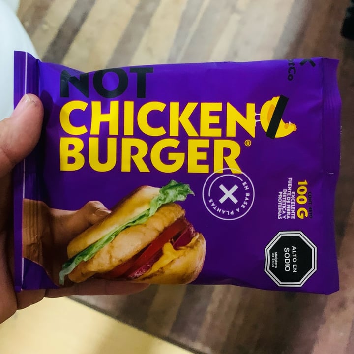 photo of NotCo Not Chicken Burger shared by @ninaninonine on  23 Jun 2022 - review