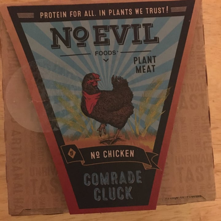 review photo of No Evil Foods No Chicken Comrade Cluck shared by @courtneykelli on 13 Sep 2021 - review