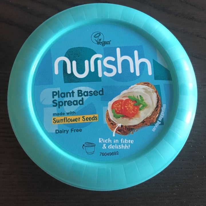 photo of Nurishh Plant Based Spread shared by @elisapedicone on  16 Apr 2022 - review