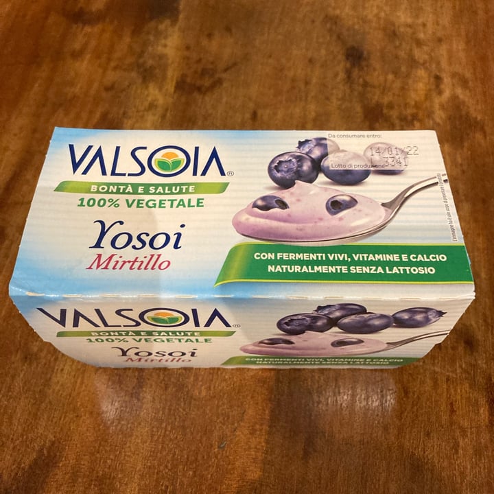 photo of Valsoia Yogurt ai Mirtilli shared by @giulia98 on  22 Jan 2022 - review