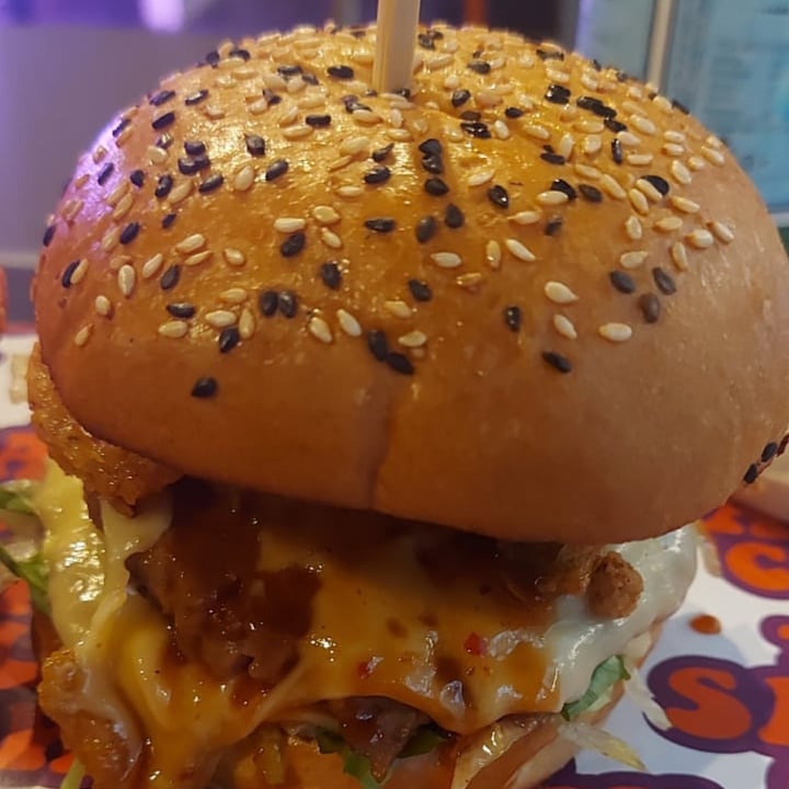 photo of The Saucy Cow Vegan Food Temple Bar The Saucy Burger shared by @ggj on  21 Aug 2022 - review