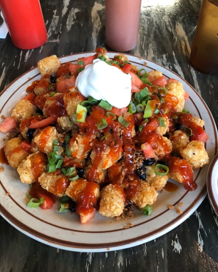 review photo of Wayward Vegan Cafe Tot-chos shared by @meghanmc on 21 Dec 2019 - review