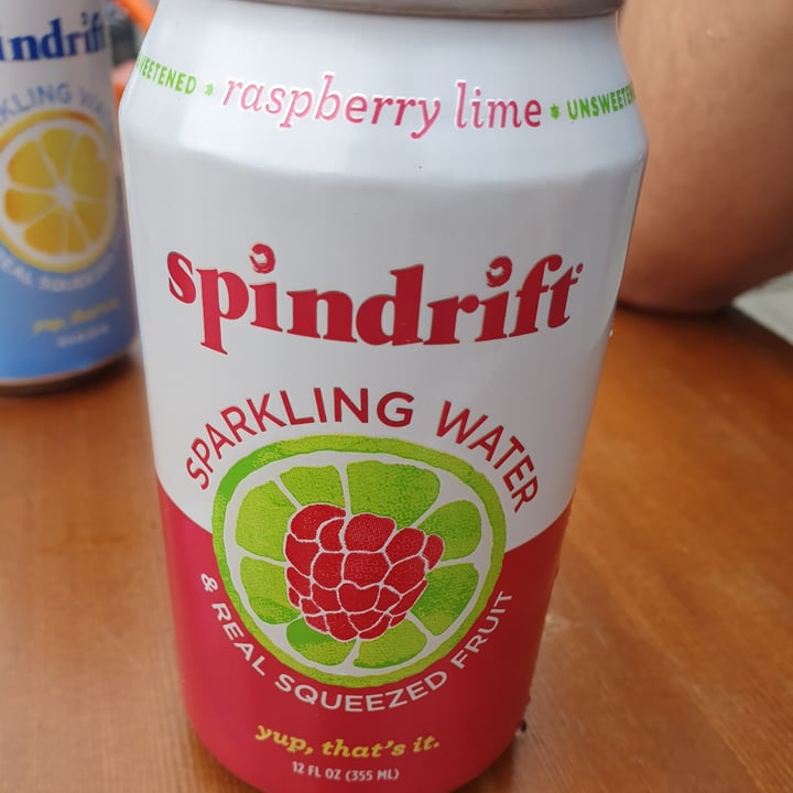 photo of Spindrift Raspberry Lime Seltzer shared by @paniwilson on  22 Aug 2021 - review