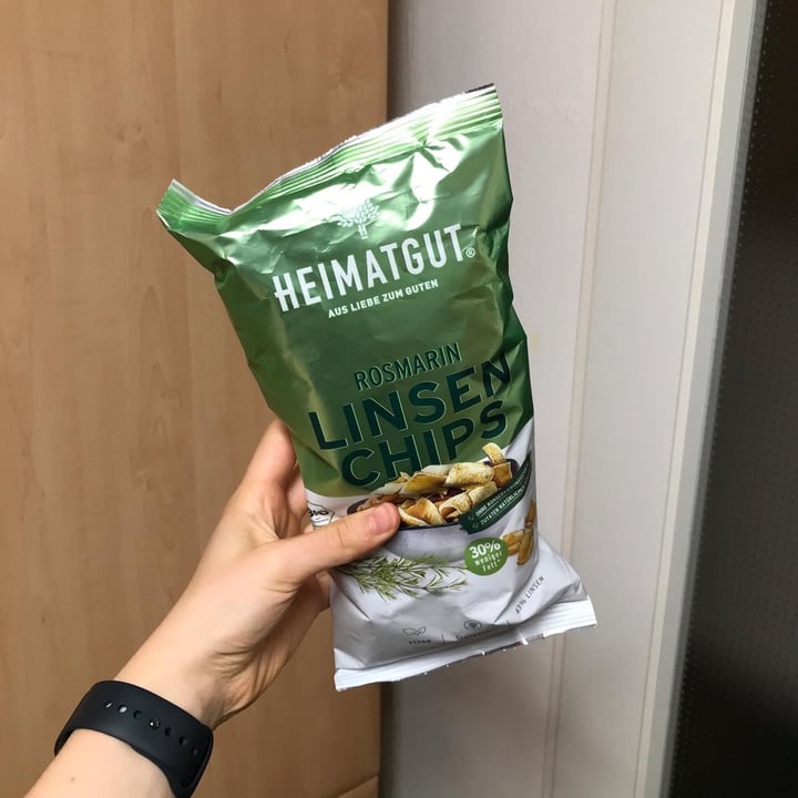 photo of Heimatgut Rosemary Lentil chips shared by @addictedtopeas on  03 Oct 2022 - review