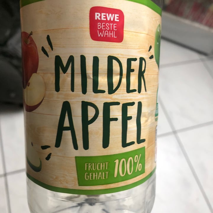 photo of REWE Beste Wahl Apfelsaft shared by @ilovetrees on  08 Feb 2021 - review