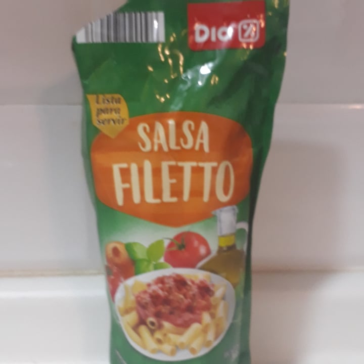 photo of Dia% Salsa Filetto shared by @bariglesias on  27 Aug 2020 - review