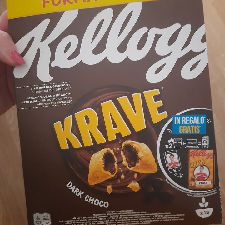 photo of Kellogg Krave Dark Chocolate shared by @erikag97 on  21 Jan 2022 - review