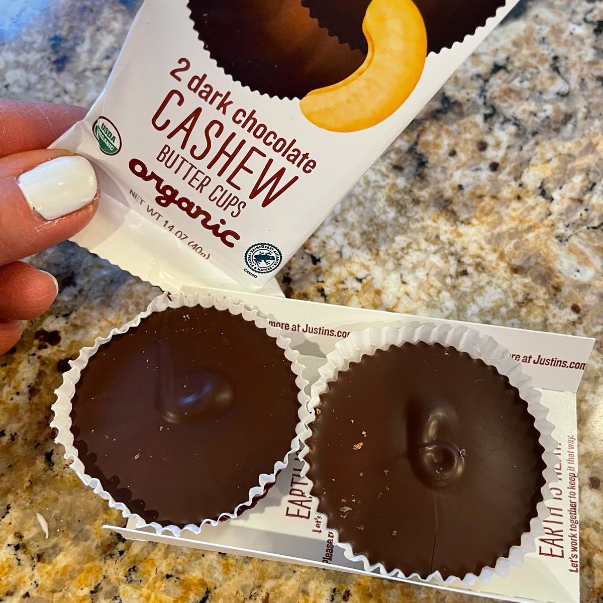 Justin's Cashew Butter Cups Reviews abillion