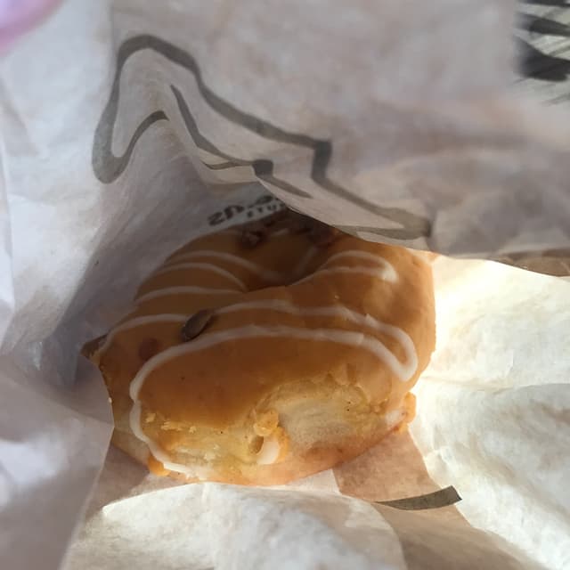 Foto do prato “Pumpkin Spice Donut”