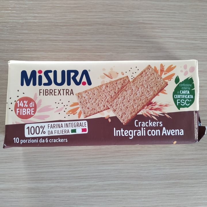 review photo of Misura Crackers integrali con Avena - Fibraextra shared by @zema on 26 Apr 2022 - review