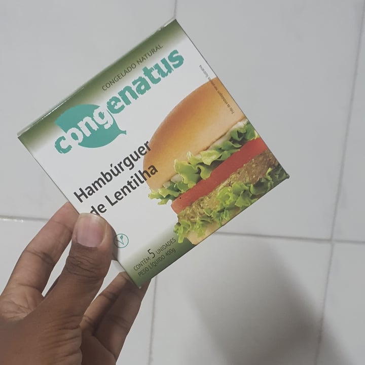 review photo of Congenatus Hamburguer De Lentilha shared by @janainamelo on 07 May 2022 - review