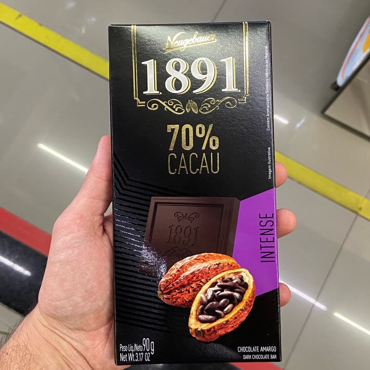 photo of Neugebauer 1891 70% Cacau Intense shared by @machado1 on  28 Jun 2022 - review