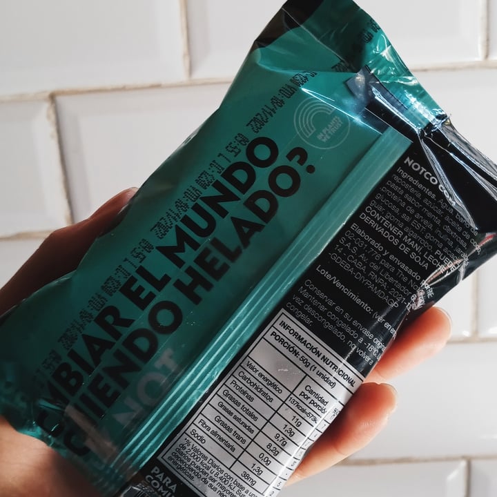 photo of NotCo Not Icecream Sabor Menta shared by @belvegan on  12 Oct 2021 - review