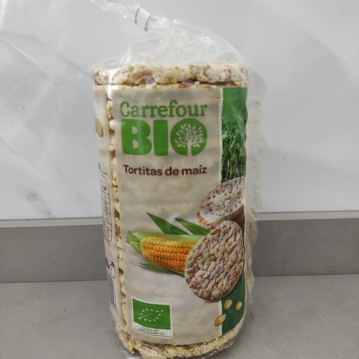 photo of Carrefour Bio Tortitas maíz ecológicas shared by @carlitoscarlos on  25 Apr 2022 - review