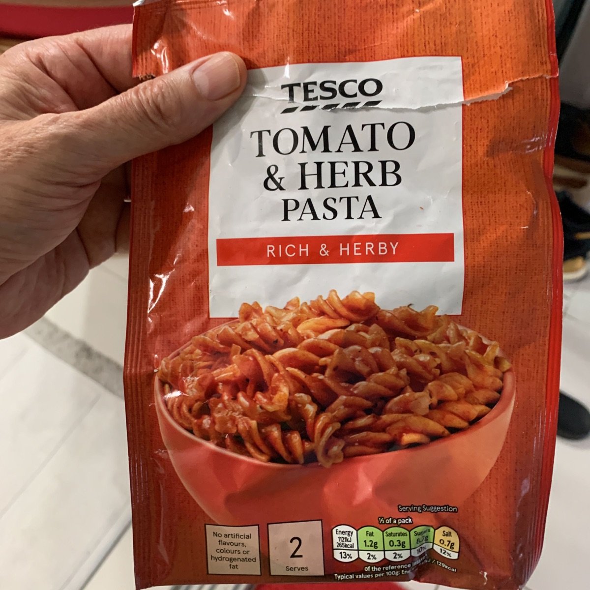 Tesco Tomato & Herb Pasta Reviews | abillion