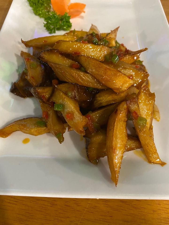 review photo of Sen Vegan House Sautéed mushrooms shared by @jannapham on 22 Jan 2022 - review