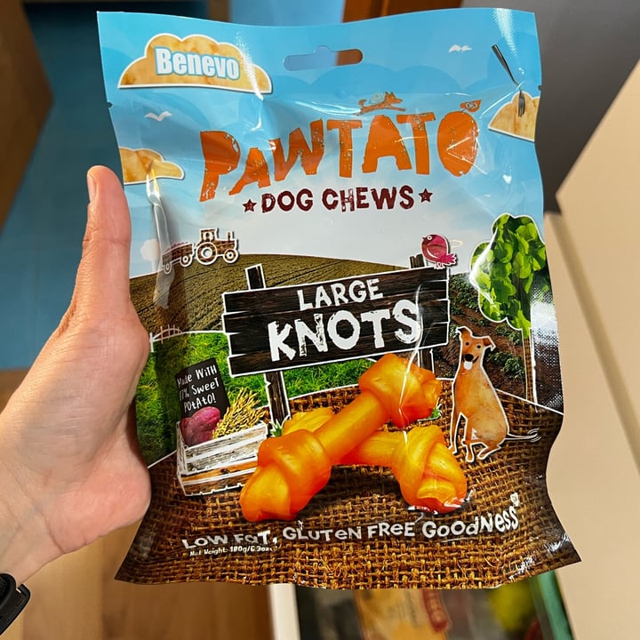 photo of Benevo Pawtato Dog Chews Small Knots shared by @nuriabe on  01 Jul 2022 - review
