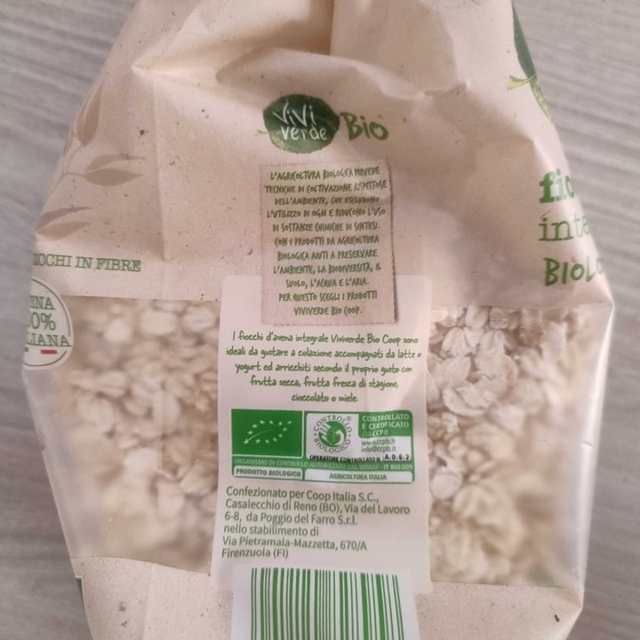 review photo of Vivi Verde Coop Fiocchi di avena integrali shared by @giuliagoolia on 01 Apr 2022 - review