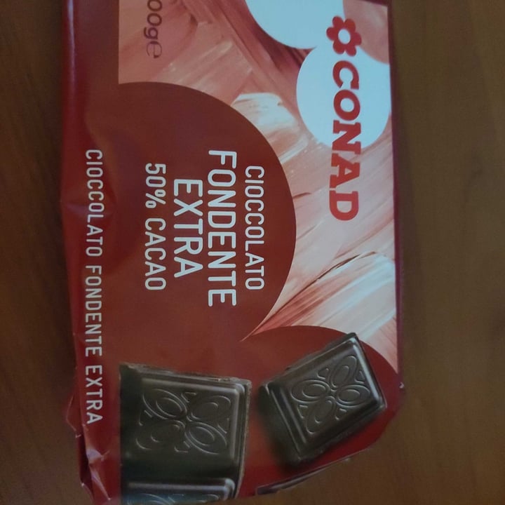 photo of Conad Cioccolato fondente 50% shared by @bisbarn on  09 Nov 2022 - review
