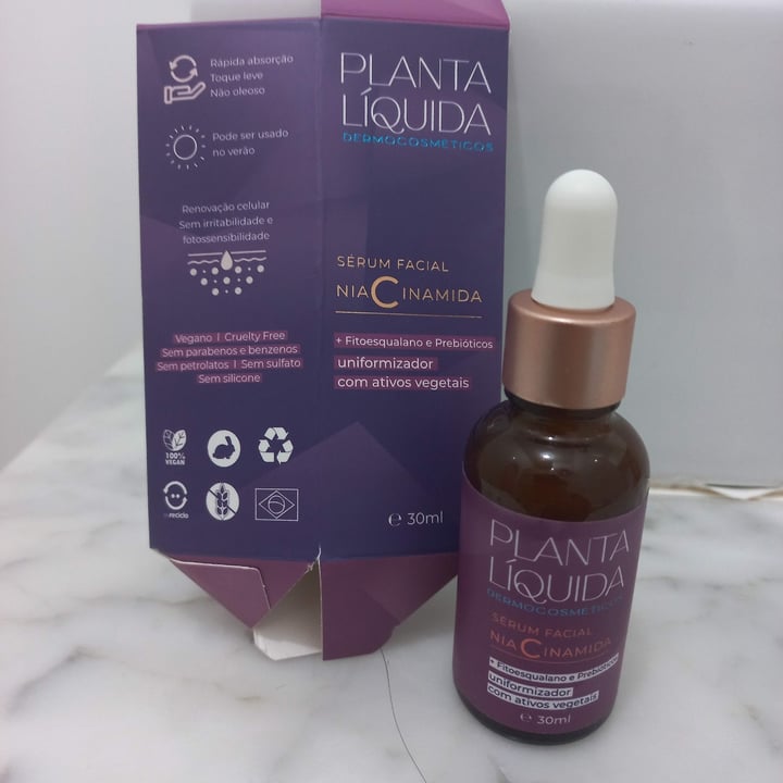 review photo of planta liquida serum facial niacinamida shared by @lisimaciel on 30 Nov 2022 - review