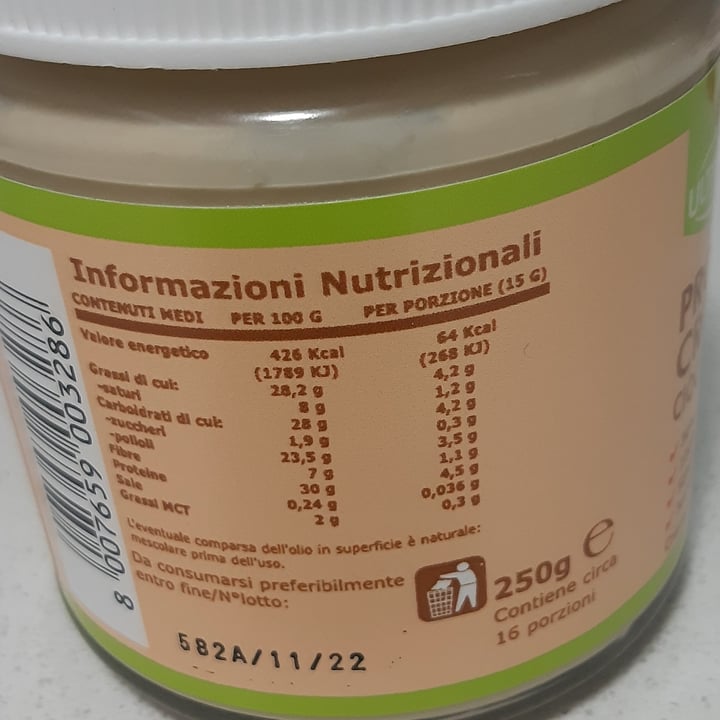 photo of Ultimate Italia Crema spalmabile proteica al cioccolato bianco shared by @raffina22 on  17 Feb 2022 - review