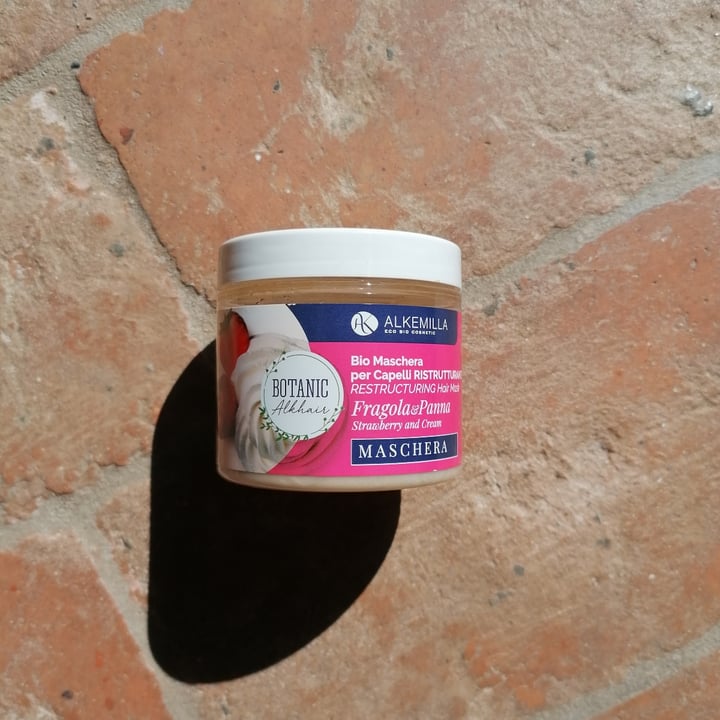 review photo of Alkemilla Bio Maschera Fragola e Panna shared by @francescacarmignola on 21 Mar 2022 - review