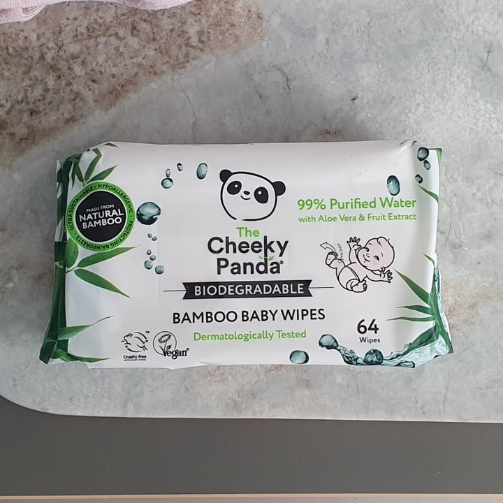 photo of The Cheeky Panda Bamboo Baby Wipes shared by @pigsaremyfriends on  04 Jun 2022 - review