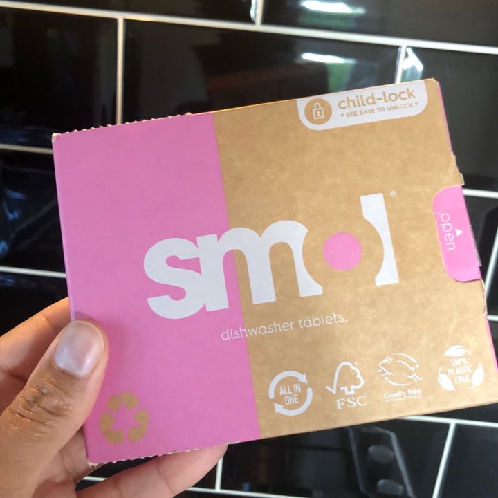 photo of Smol Dishwasher Tablets shared by @southernveganupnorth on  18 Jun 2021 - review