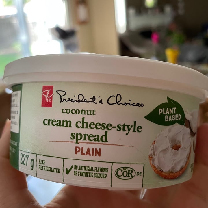 review photo of President's Choice Coconut Cream Cheese Style Spread shared by @vegangirl4life on 08 Jun 2021 - review