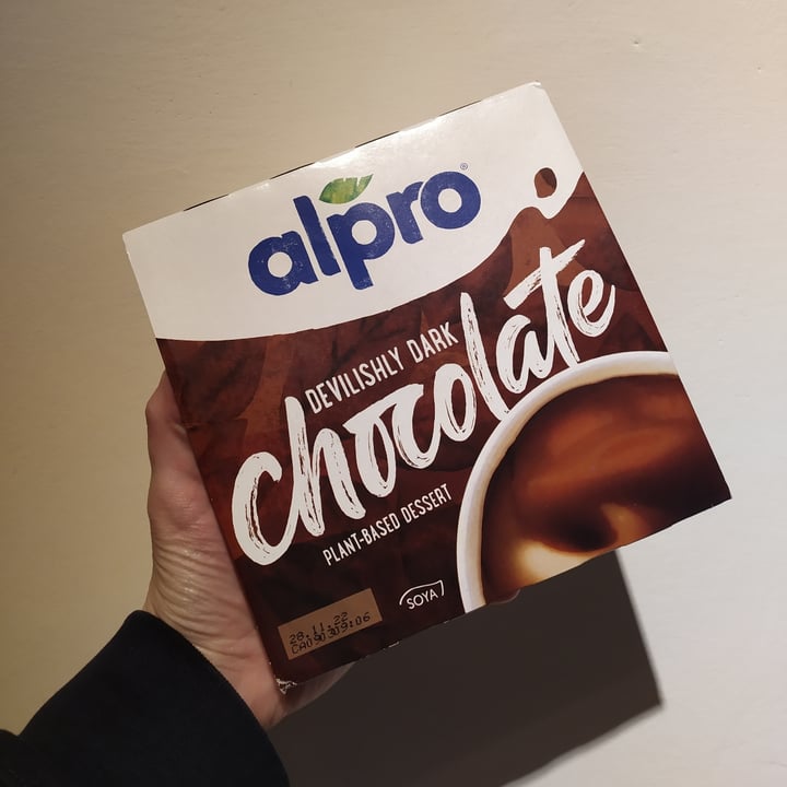 photo of Alpro Devilishly dark chocolate plant based dessert shared by @greyalice on  20 Jun 2022 - review