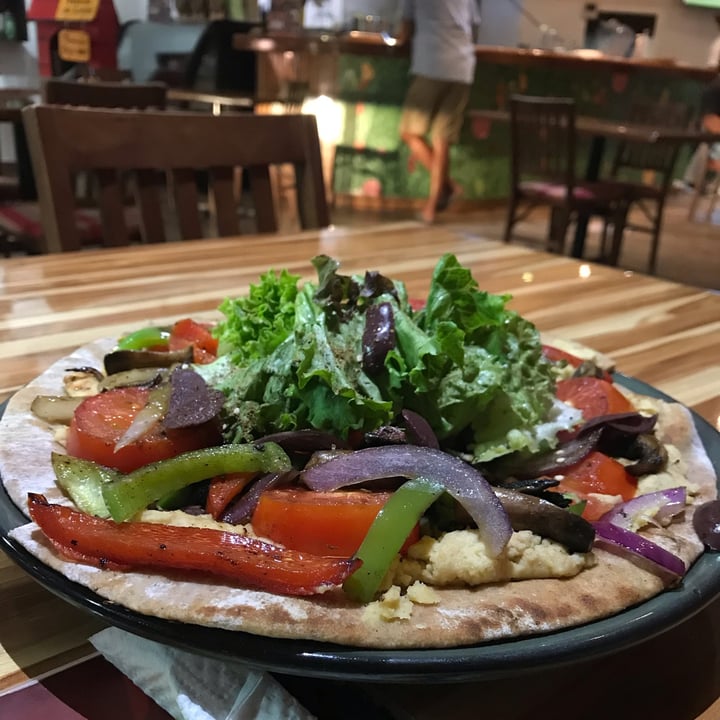 photo of Vegan Planet Pizza Margarita shared by @cevaly on  27 Oct 2021 - review