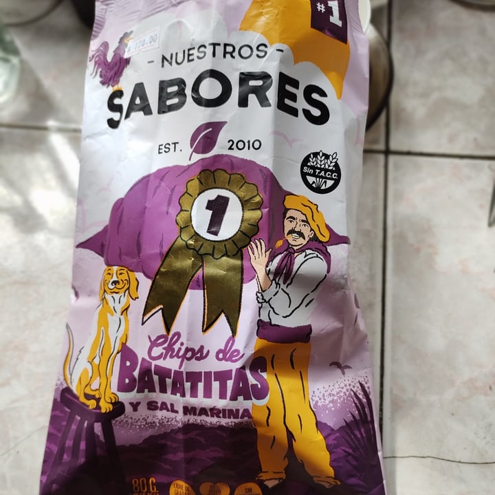 photo of Nuestros Sabores Chips De Batatitas shared by @gri12 on  07 Oct 2021 - review