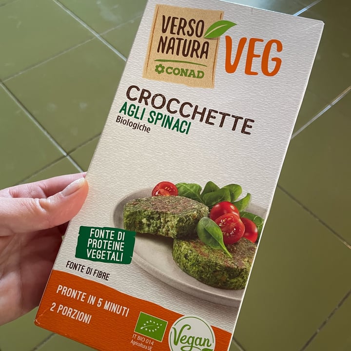 review photo of Verso Natura Conad Veg Crocchette agli Spinaci shared by @martad on 29 Mar 2022 - review