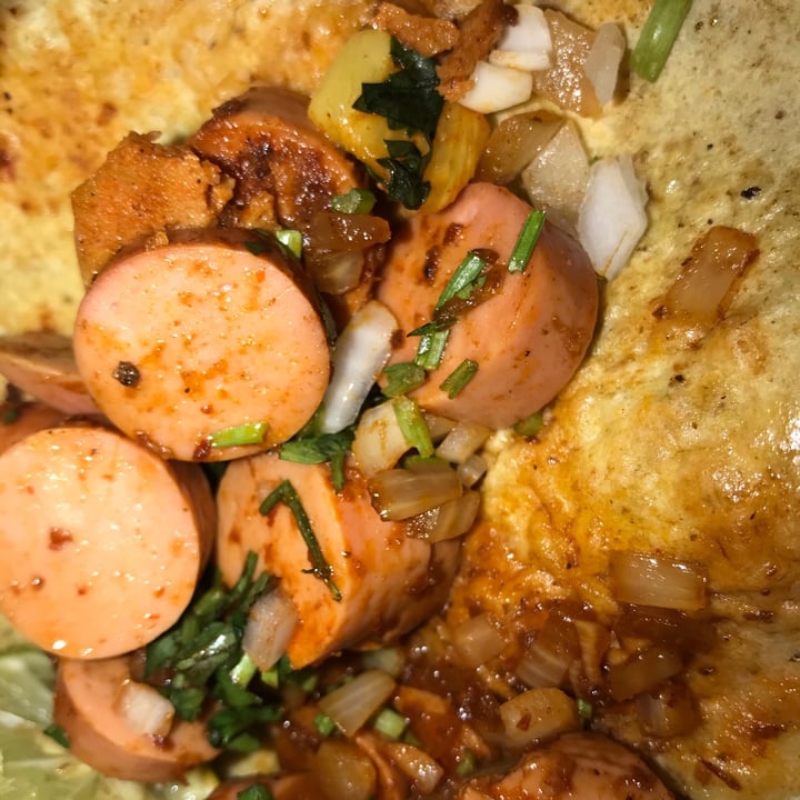 photo of Veganísimo Loncheria Vegana Taco salchicha shared by @mariajoseferrer on  10 Dec 2020 - review