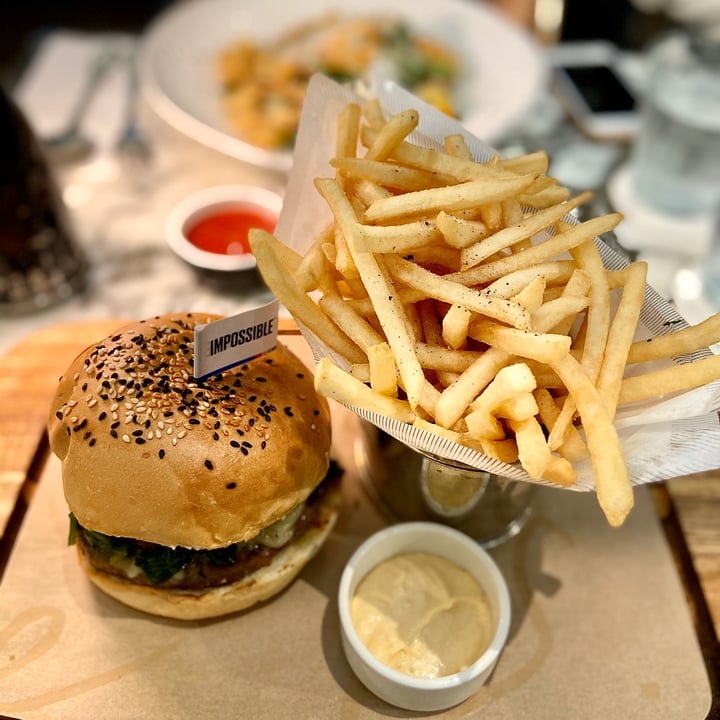 review photo of PS.Cafe at Raffles City Impossible Burger shared by @emberxx on 13 Feb 2020 - review